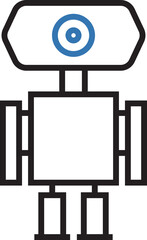 robot character icon