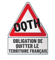 OQTH - obligation de quitter le territoire français