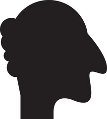 silhouette human head illustration