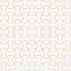 Abstract geometric tessellation seamless pattern