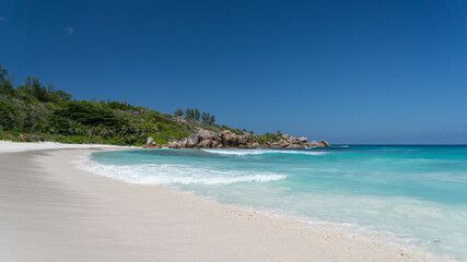 Fototapeta na wymiar Anse Cocos Beach, La Digue, Seychelles