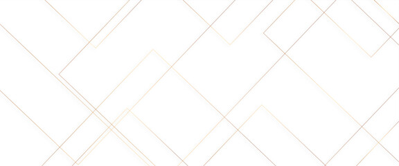 Luxury banner presentation white and gold line background, abstract white and gold colors with lines pattern texture business background.