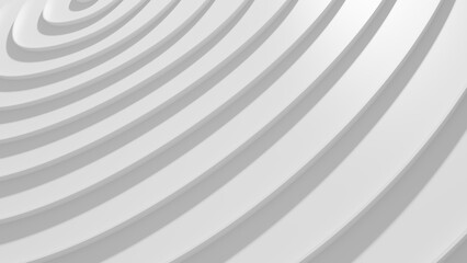 White line background. 3d rendering