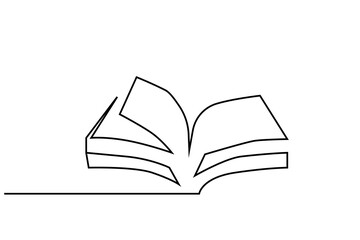 book open pages knowledge school education library line art