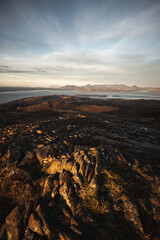 Golden Hour Mountain View on the Isle of Skye 2