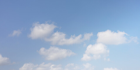 Summer blue sky cloud gradient light white background. Beauty clear cloudy in sunshine calm bright winter air bacground. Gloomy vivid cyan landscape in environment day horizon skyline view spring wind