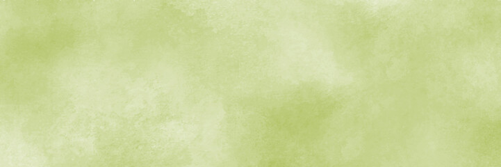 Fototapeta na wymiar Watercolor light green ombre background texture.Watercolour pastel green gradient backdrop. Horizontal template. background texture wall