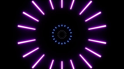 Glowing purple and blue lines overlay