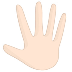 Hand open