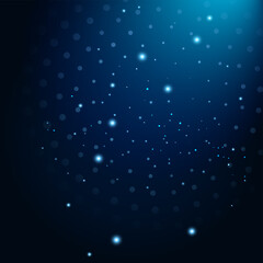 Obraz premium Texture point light background abstract for Christmas. Dust white. Sparkling magical dust particles. Magic concept. Abstract background with bokeh effect.