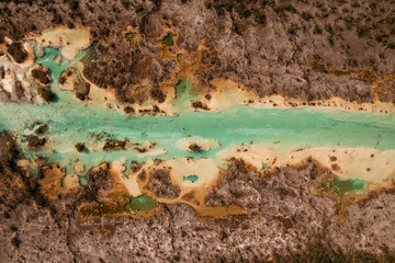 Bacalar Mexico Drone