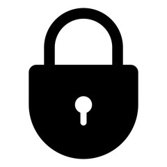 Locked padlock icon