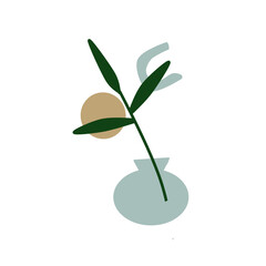 simple botanical painting