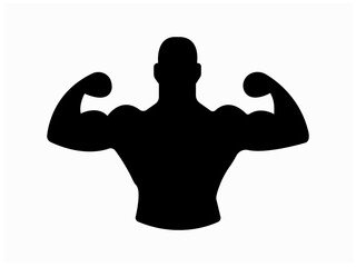 silhouette of a person in a swimsuit