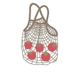 Zero Waste recycle and reusable products with lettering quotes. Go green, eco style, no plastic, save the planet objects for home, shopping bag vector no plastic bag collection.