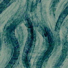 Blue curved textured vertical stripes