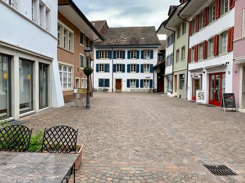 Stadtzentrum Olten an der Aare, Stadt in der Schweiz