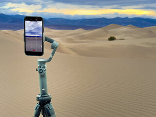 iPhone Death Valley California