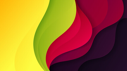 Abstract background soft gradient color and dynamic shadow on background .Vector background for wallpaper,banner. Eps 10