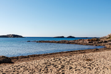 Sea coast landscape in Sardinia