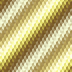 Textured gold seamless diagonal gradient. Smooth abstract background. Vector image.