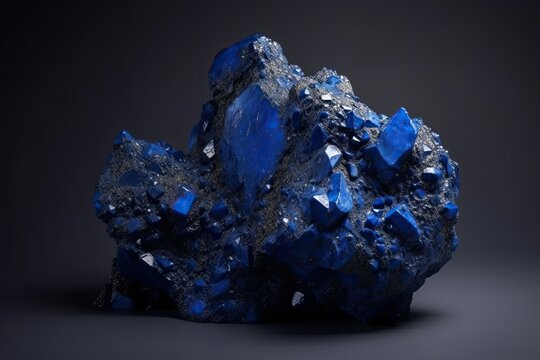 Pure cobalt ore, Precious metal element periodic table, Renewable energy component, Generative AI