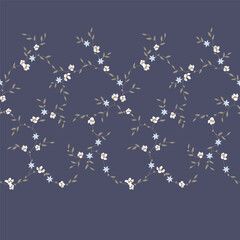 Fototapeta premium seamless pattern in the form of a scroll floral ornament
