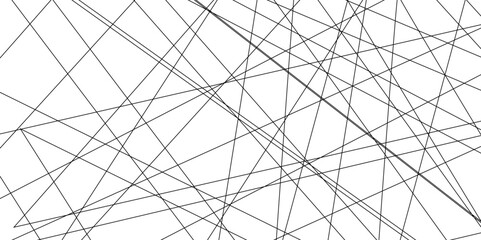Obraz premium A beautiful Chaotic abstract line seamless pattern. Random geometric line seamless pattern. colorful outline monochrome texture. Vector illustration.