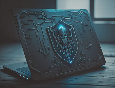 Hacking, Laptop, IT-Security