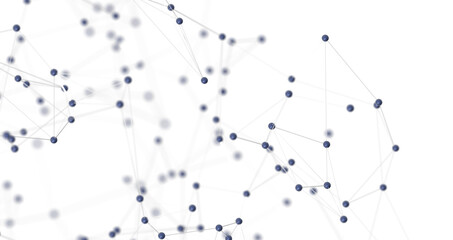 Concept of Network, internet communication. 3d illustration PNG transparent