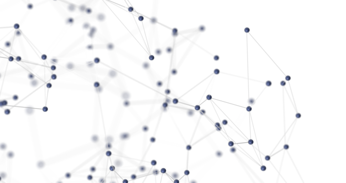 Concept of Network, internet communication. 3d illustration PNG transparent