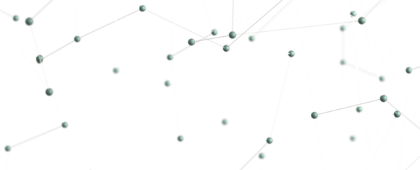 Abstract digital background of points and lines. Glowing plexus. Big data. Network or connection. - PNG transparent