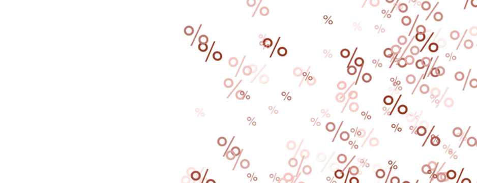 percent sign percentage icon interest rate - PNG transparent