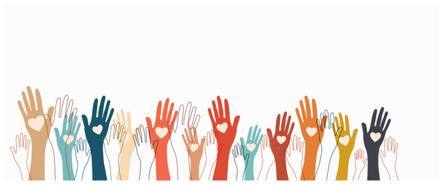 Charity, giving and donation poster template