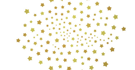 XMAS Stars - stars background, sparkle lights confetti falling. magic shining Flying christmas stars on night  (PNG transparent)