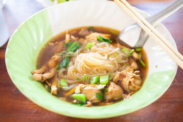 This Thai-inspired chicken noodle soup recipe