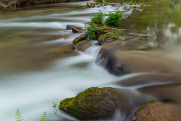 long exposure at the river