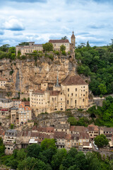 Fototapeta na wymiar Rocamadour - famous medieval town in France