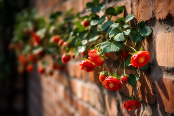 beautiful courtyard is filled with the delicate beauty of flower blossoms, bluebells, and spring flowers.