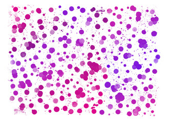 Fototapeta na wymiar bubbles and stars on transparent background, extracted, png file, splashes, blotches
