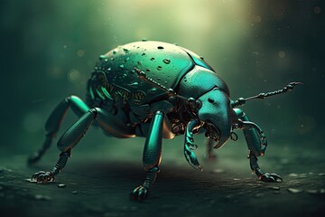 Imagine a Surreal Alien Crawling Beetle: Behold This Incredible AI Creation: Generative AI