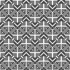 Abstract seamless geometric pattern.