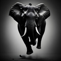  Generative AI springender Elefant
