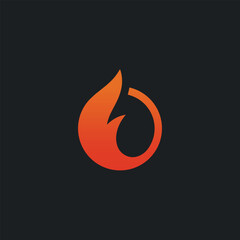 Creative Fire logo designs Vector illustrations