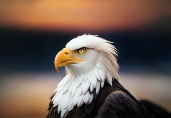 Fototapeta premium Eagle Close Up.