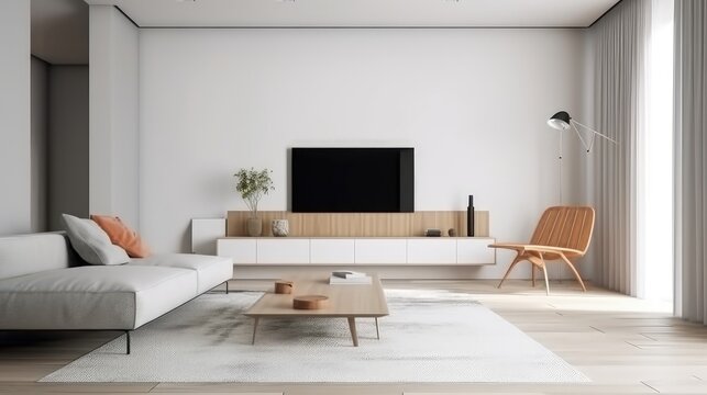Texture and Layers: Adding Depth to Your White Living Room