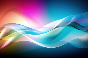 Fototapeta premium abstract colorful liquid flow background