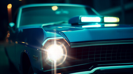classic car wallpaper Ai Generative	