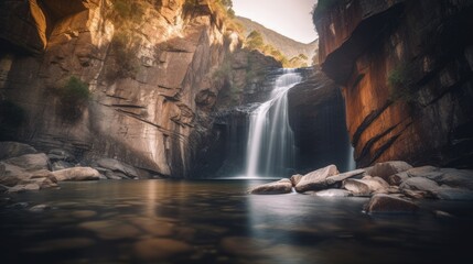 waterfall flow
