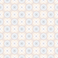 Decorative background made of small dotes. The rich decoration of abstract patterns for construction of fabric or paper. 